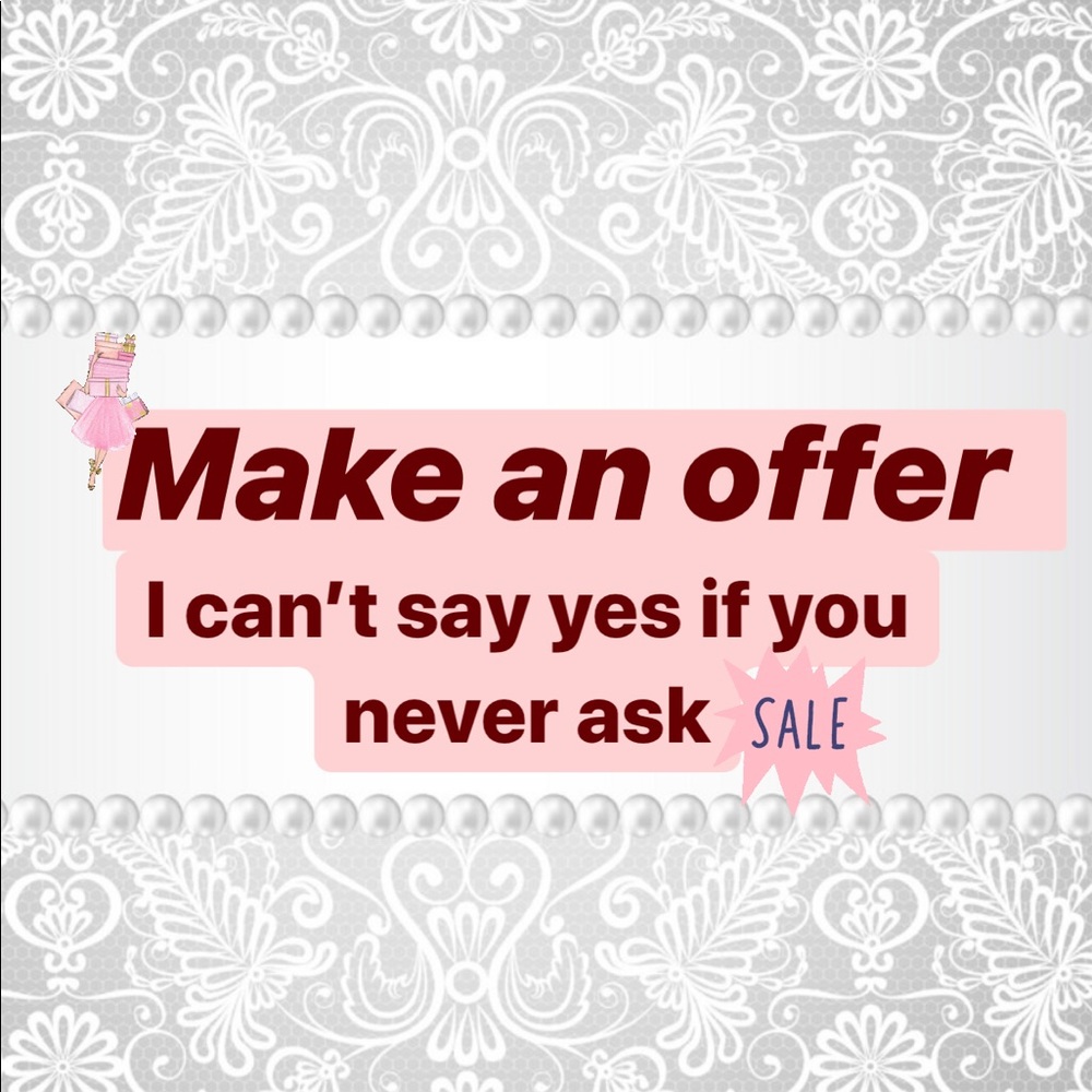 Make an offer if you like any items in my closet💖